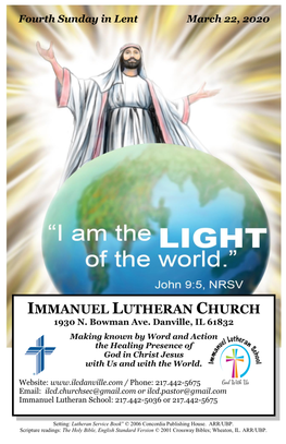 Immanuel Lutheran Church • Danville, IL