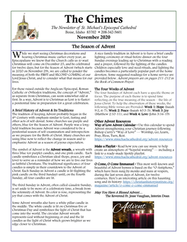 The Chimes the Newsletter of St