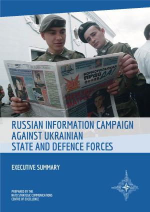 Russian Information Campaign Against Ukrainian State and Defence Forces