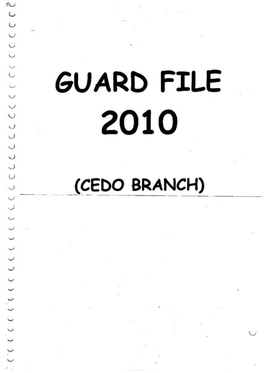 Guard File 2010