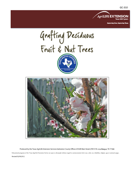 Grafting Fruit and Nut Trees