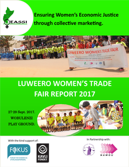 Luweero Women's Trade Fair Report 2017