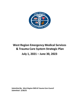 West Region Emergency Medical Services & Trauma Care System