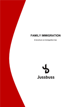Familieinnvandri Family Immigration