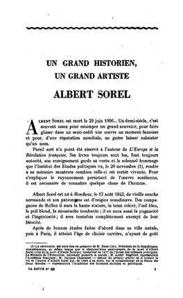 Albert Sorel