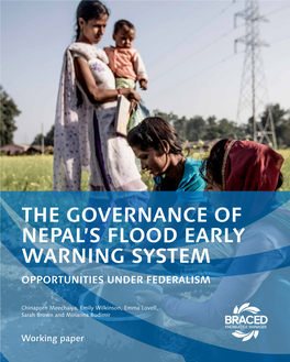 The Governance of Nepal's Flood Early Warning System