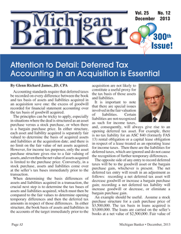 Deferred Tax Accounting in an Acquisition Is Essential