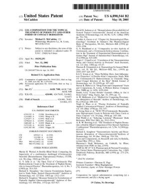 (12) United States Patent (10) Patent No.: US 6,890,544 B2 Mccadden (45) Date of Patent: May 10, 2005