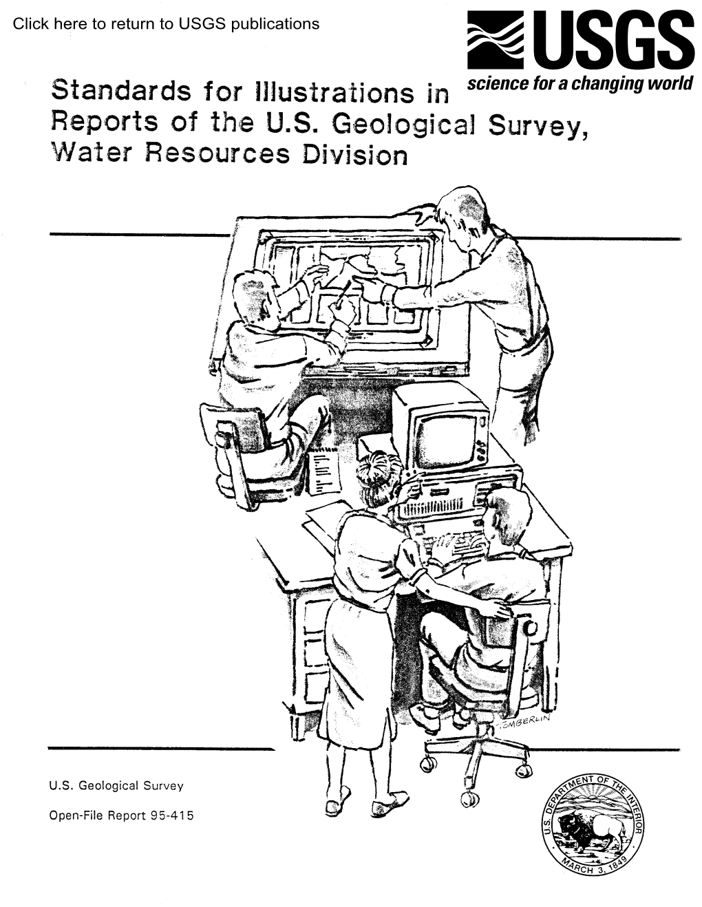 Standards for Illustrations Reports Water Resources the Division U. Geological Survey