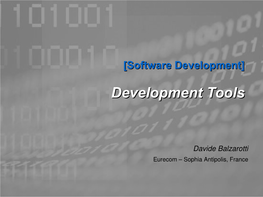 Development Toolstools
