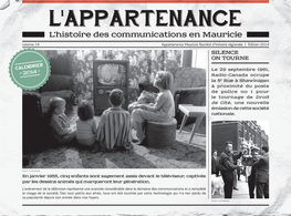 L'histoire Des Communications En Mauricie