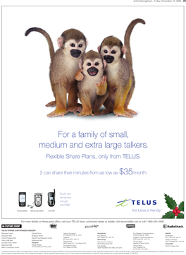 For a Family of Small, Medium and Extra Large Talkers