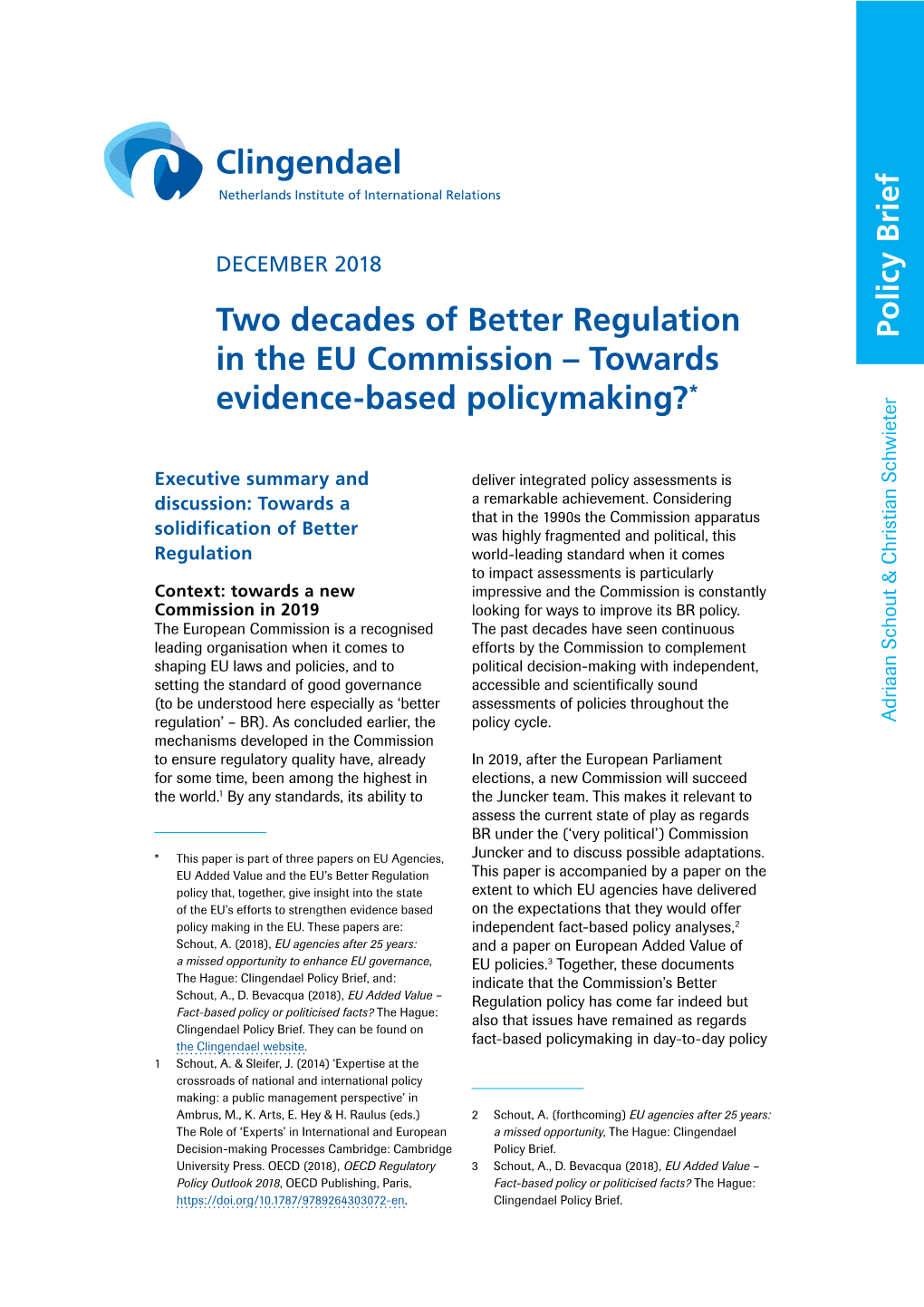 Two Decades of Better Regulation in the EU