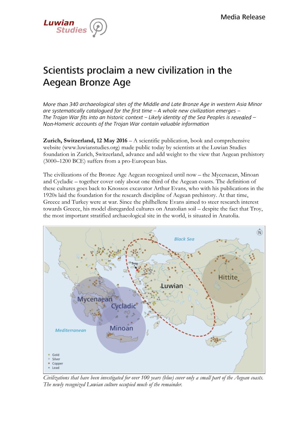 Zurich, Switzerland, 12 May 2016 – a Scientific Publication, Book And