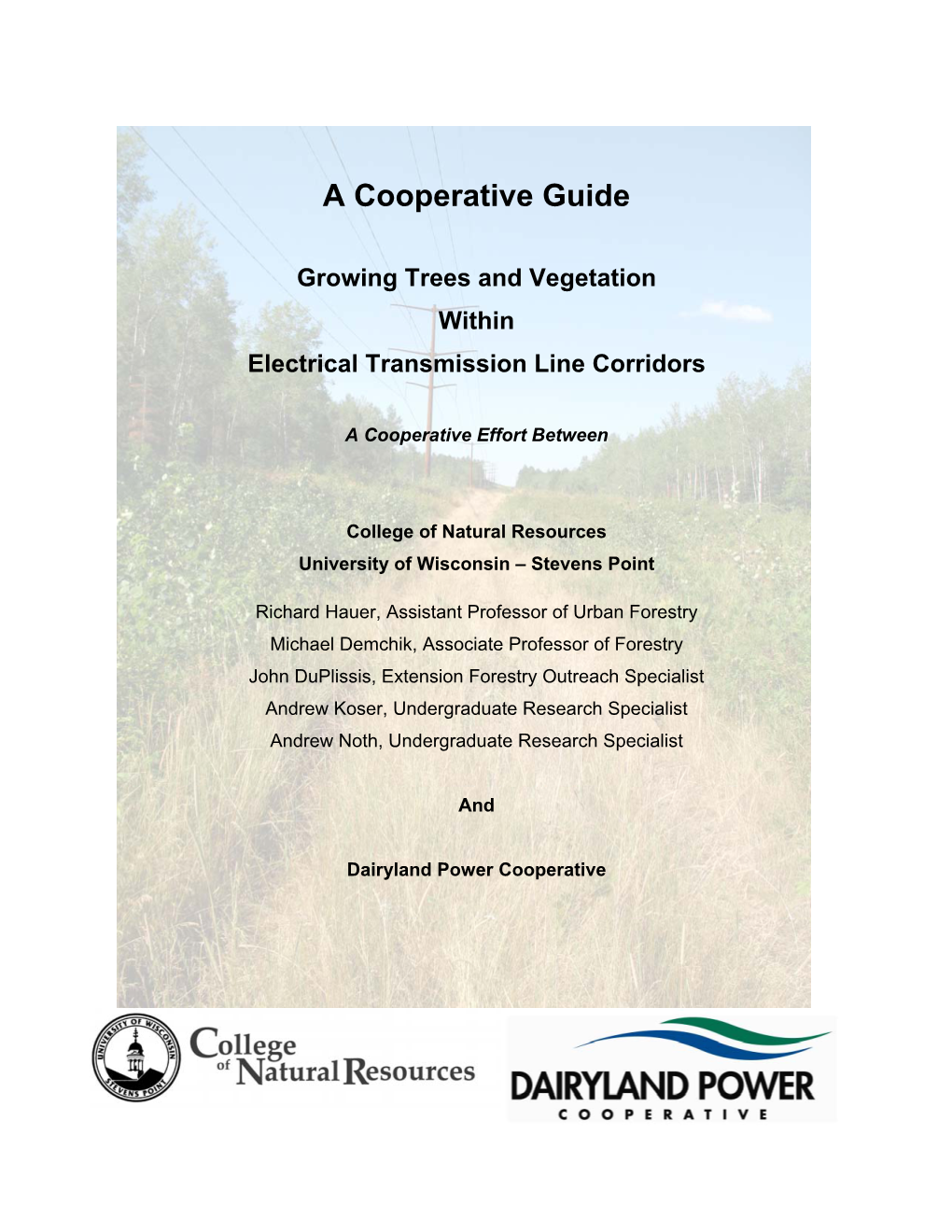 A Cooperative Guide