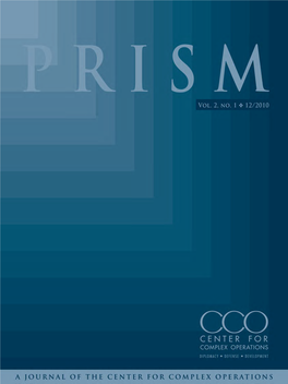 PRISM Vol. 2 No 1