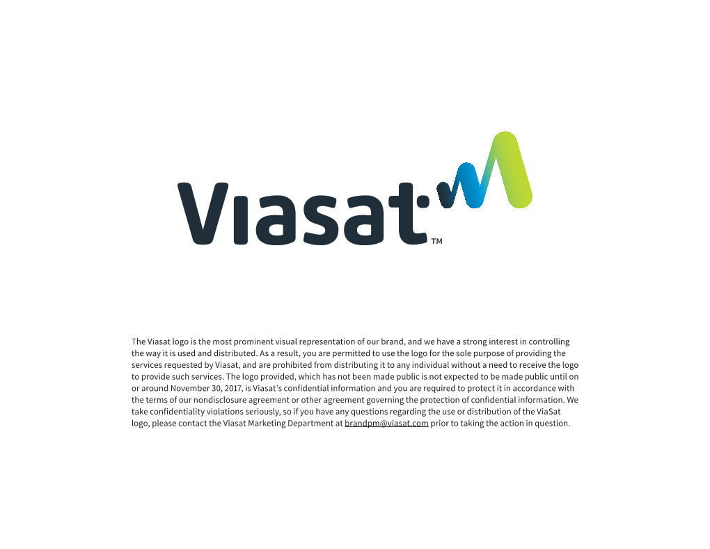 Viasat Logo Usage Guide