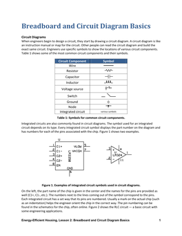 Breadboard and Circuit Diagram Basics