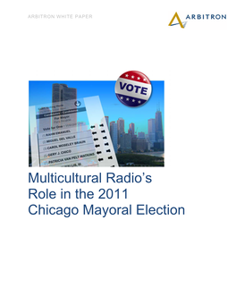 Multicultural Radio's Role in the 2011 Chicago Mayoral Election