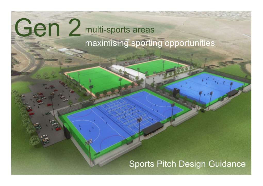 Sports Pitch Design Guidance Gen 2Multi-Sports Areas Maximising