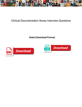 Clinical Documentation Nurse Interview Questions