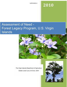 Forest Legacy Program, US Virgin Islands