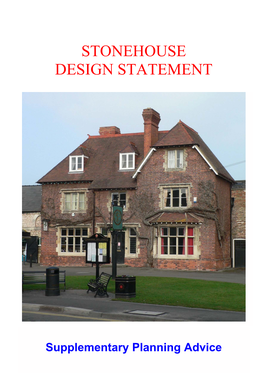 Stonehouse Design Statement