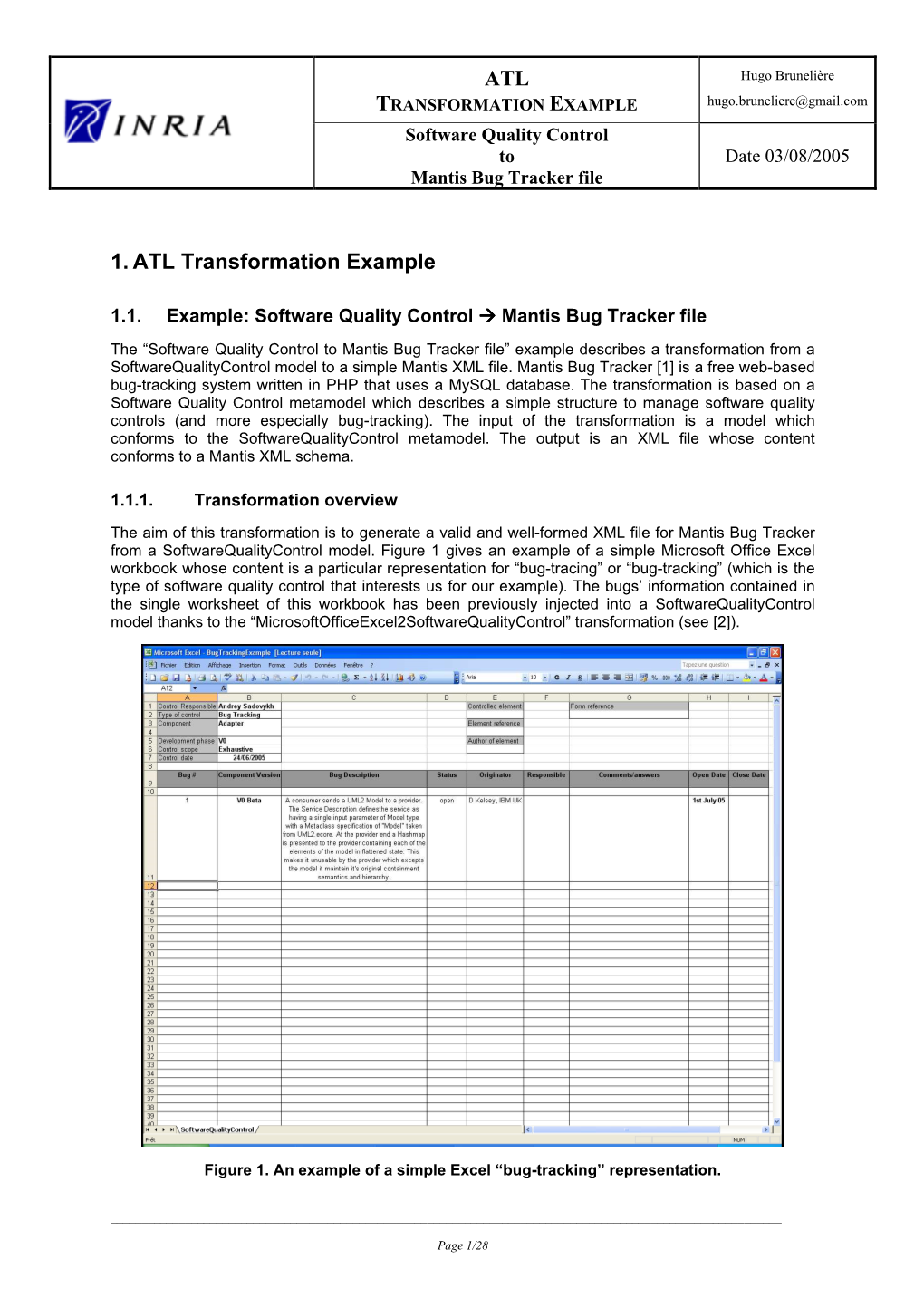 ATL 1. ATL Transformation Example