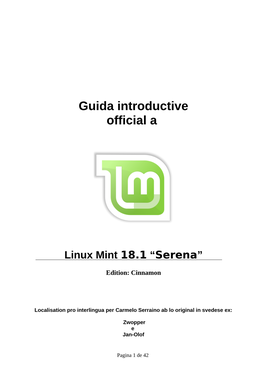 Guida Introductive Official A