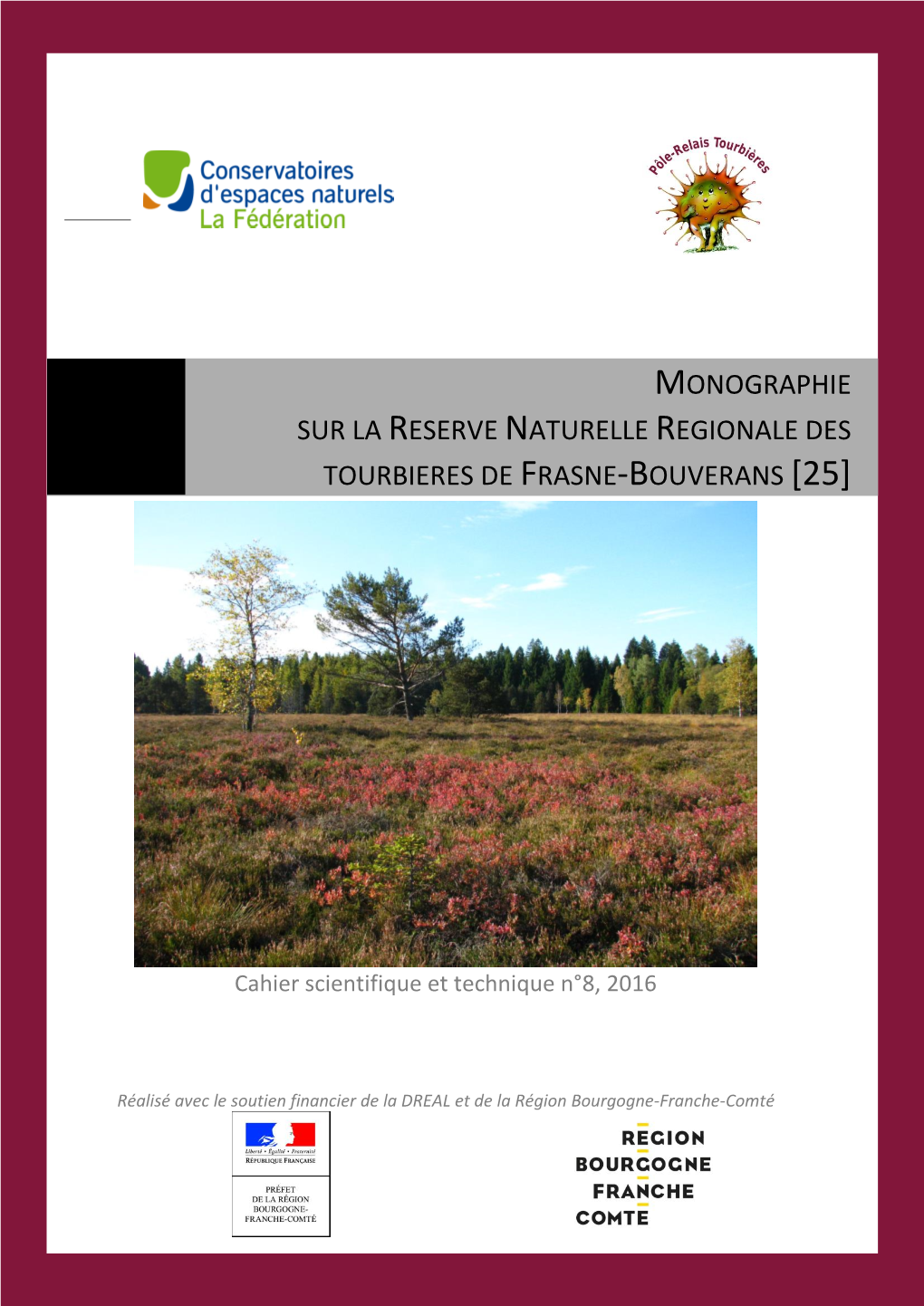 Monographie Sur La Reserve Naturelle Regionale Des
