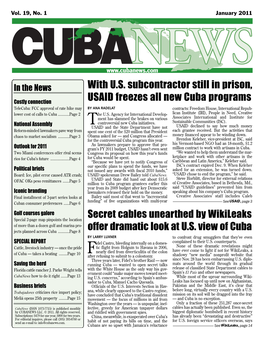 Offer Dramatic Look at US View of Cuba with US Subcontractor Still In