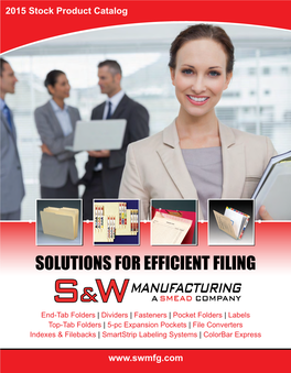 Solutions for Efficient Filing