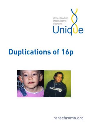 Duplications of 16P FTNW