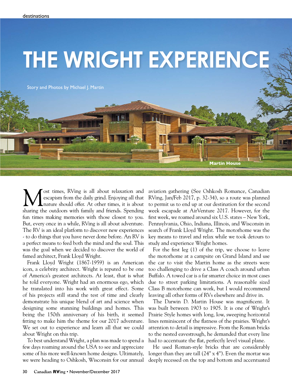 The Wright Experience