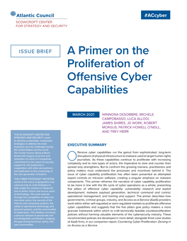 A Primer on the Proliferation of Offensive Cyber Capabilities