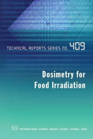 Dosimetry for Food Irradiation