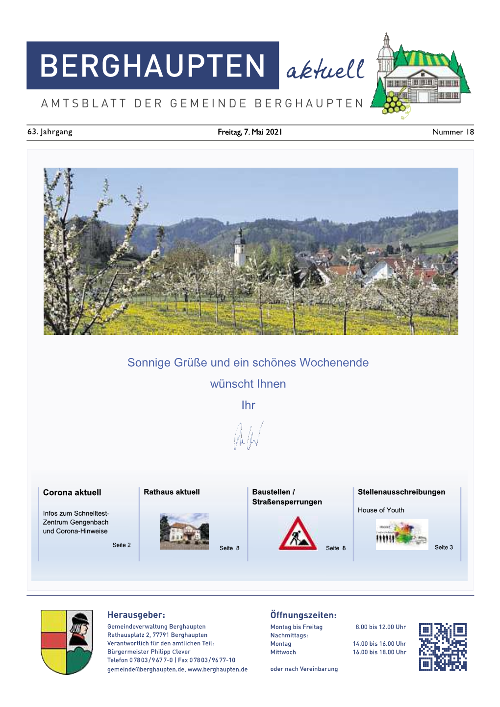 Zum Amtsblatt KW18 2021