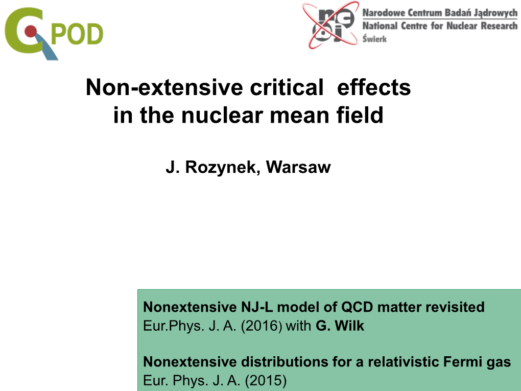 Nuclear Enthalpies