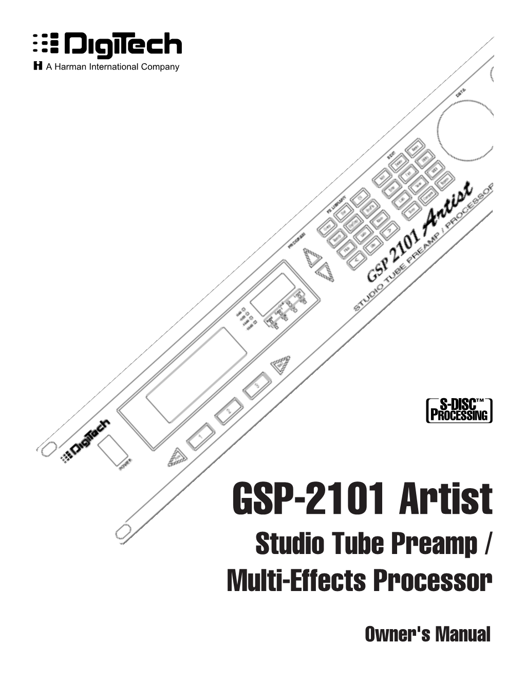 GSP-2101 Artist Studio Tube Preamp / Multi-Effects Processor