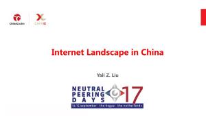 Internet Landscape in Mainland China NPD Sep 14 2017