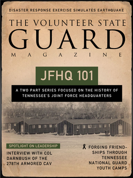 THE VOLUNTEER STATE Guard Magazine JFHQ 101