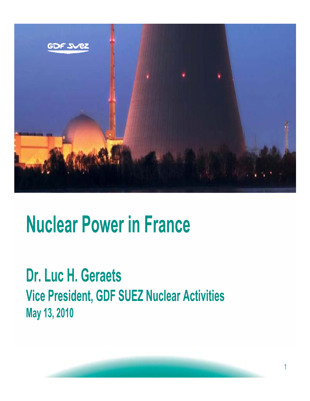 Nuclear Power in France