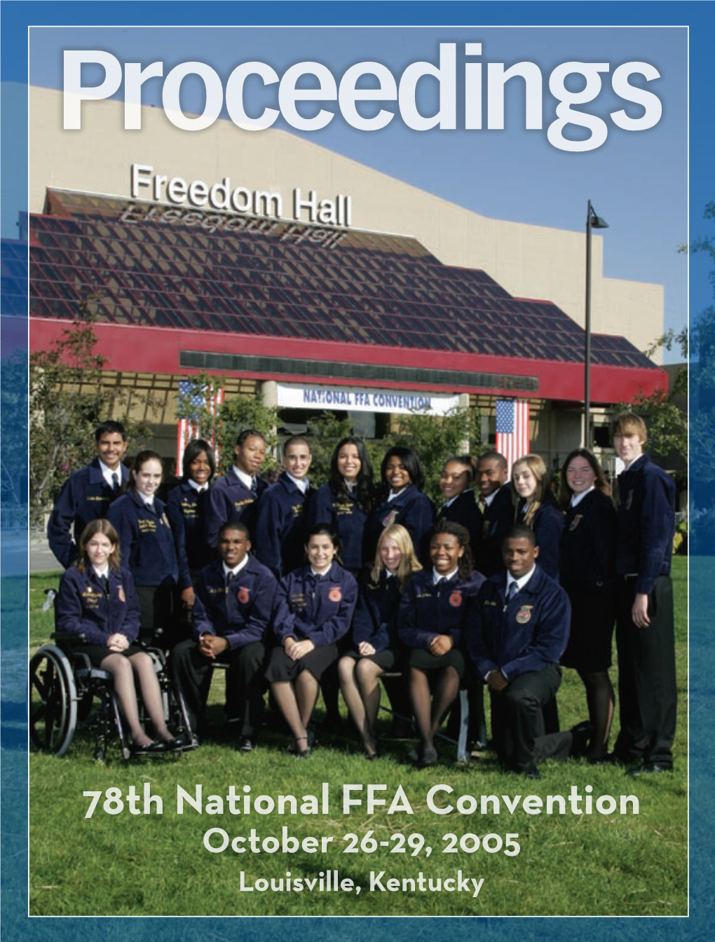 2005 National FFA Convention Proceedings Cover