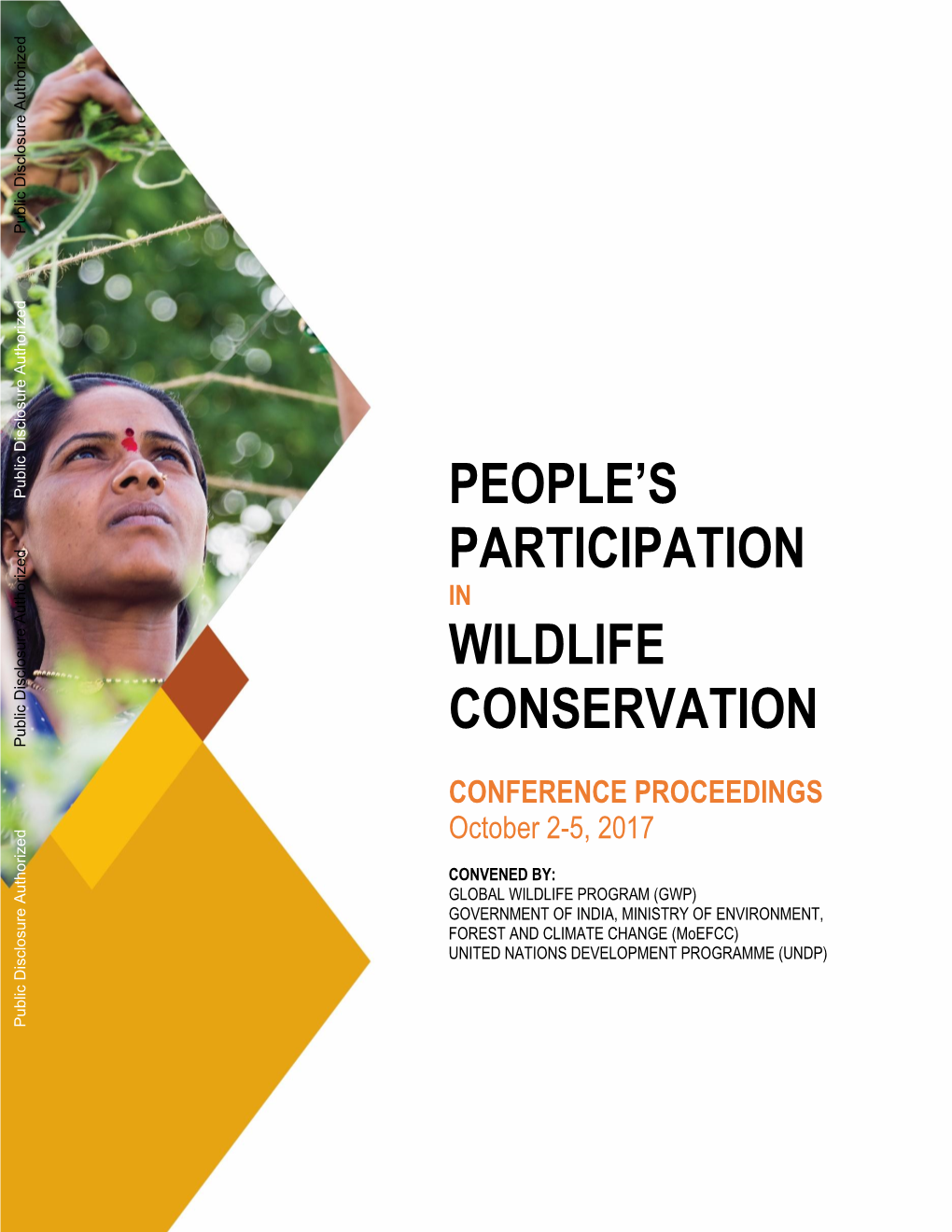 People's Participation in Wildlife Conservation
