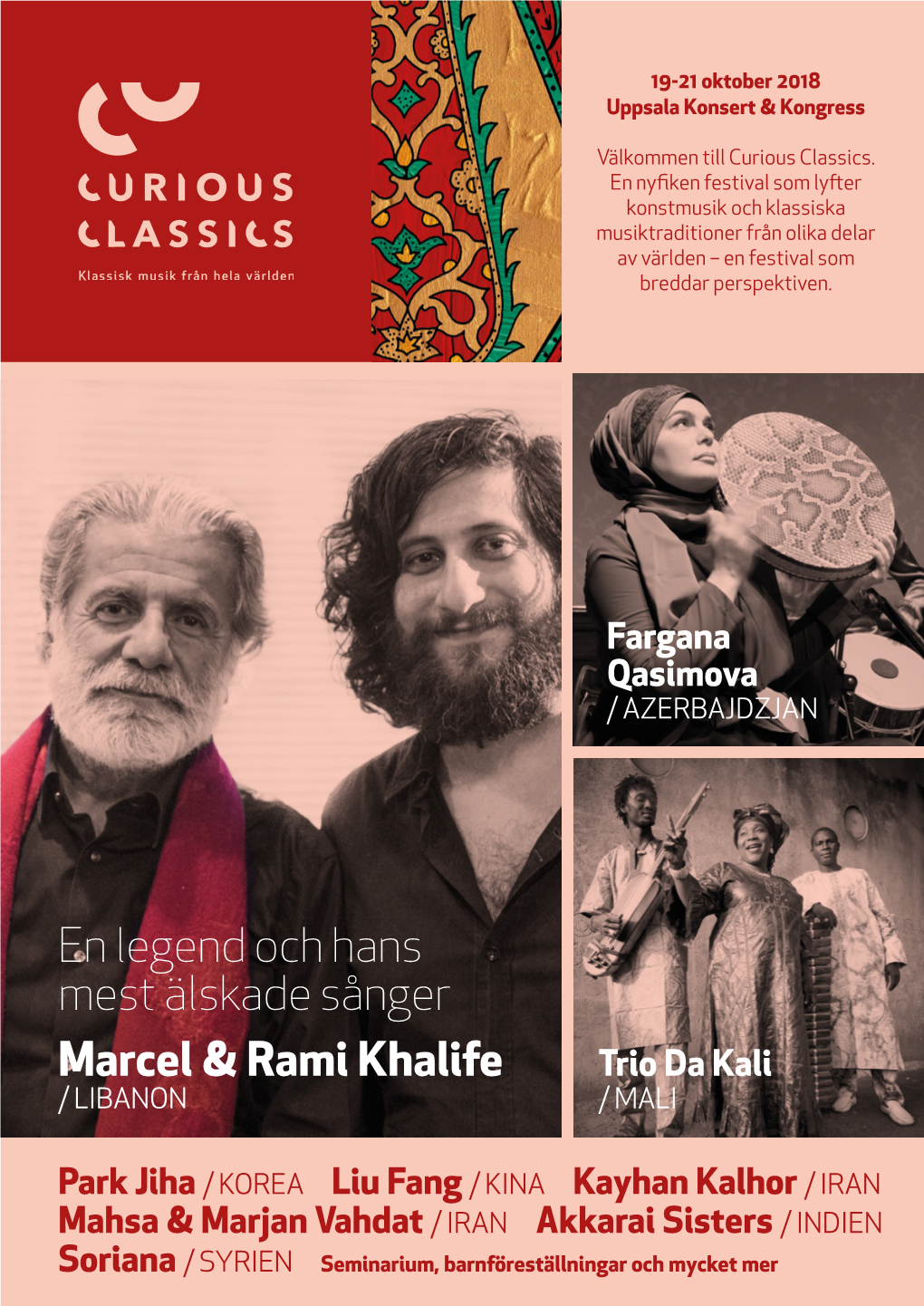 Marcel & Rami Khalife En Legend Och Hans Mest Älskade Sånger