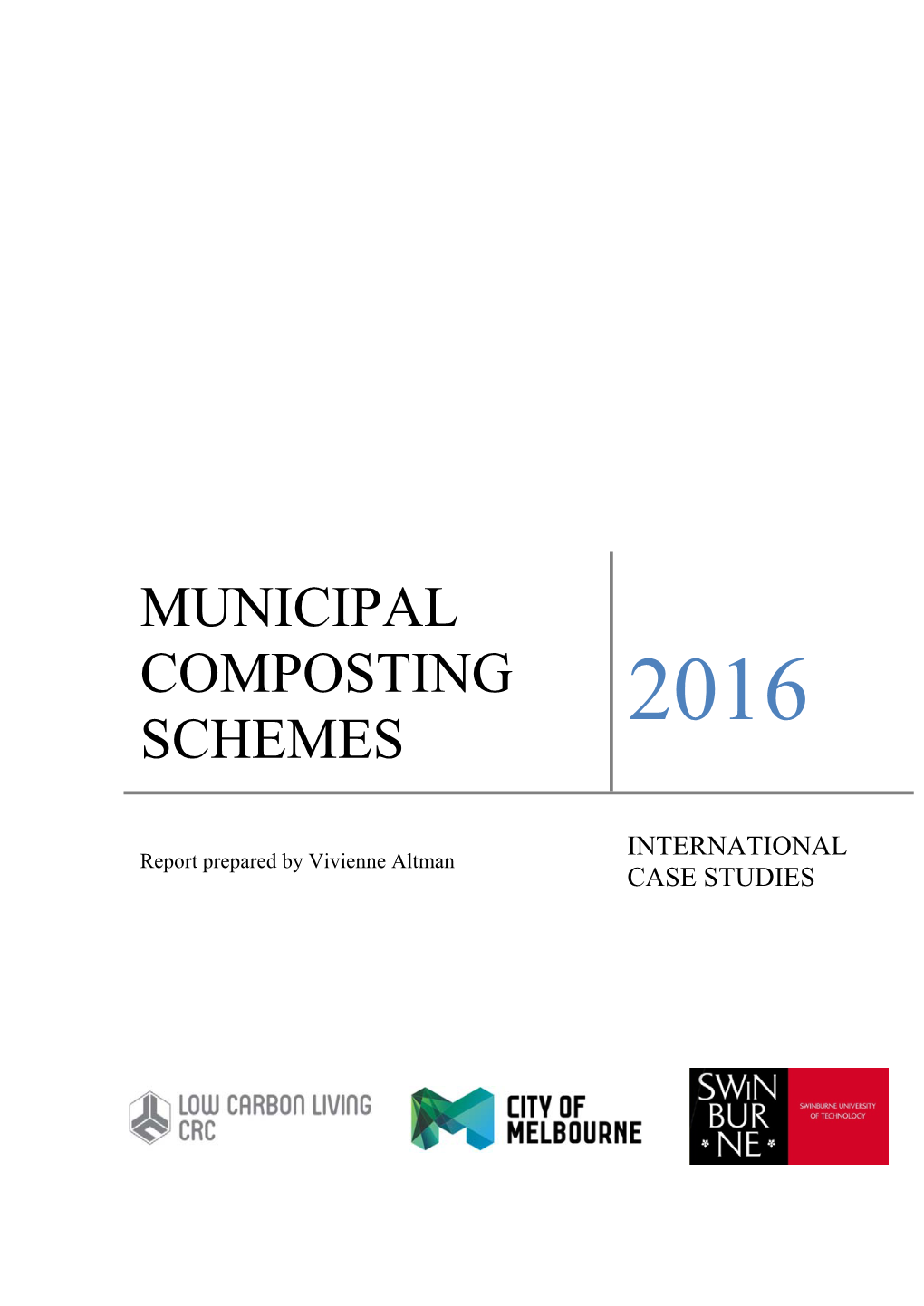 Municipal Composting Schemes: International Case Studies