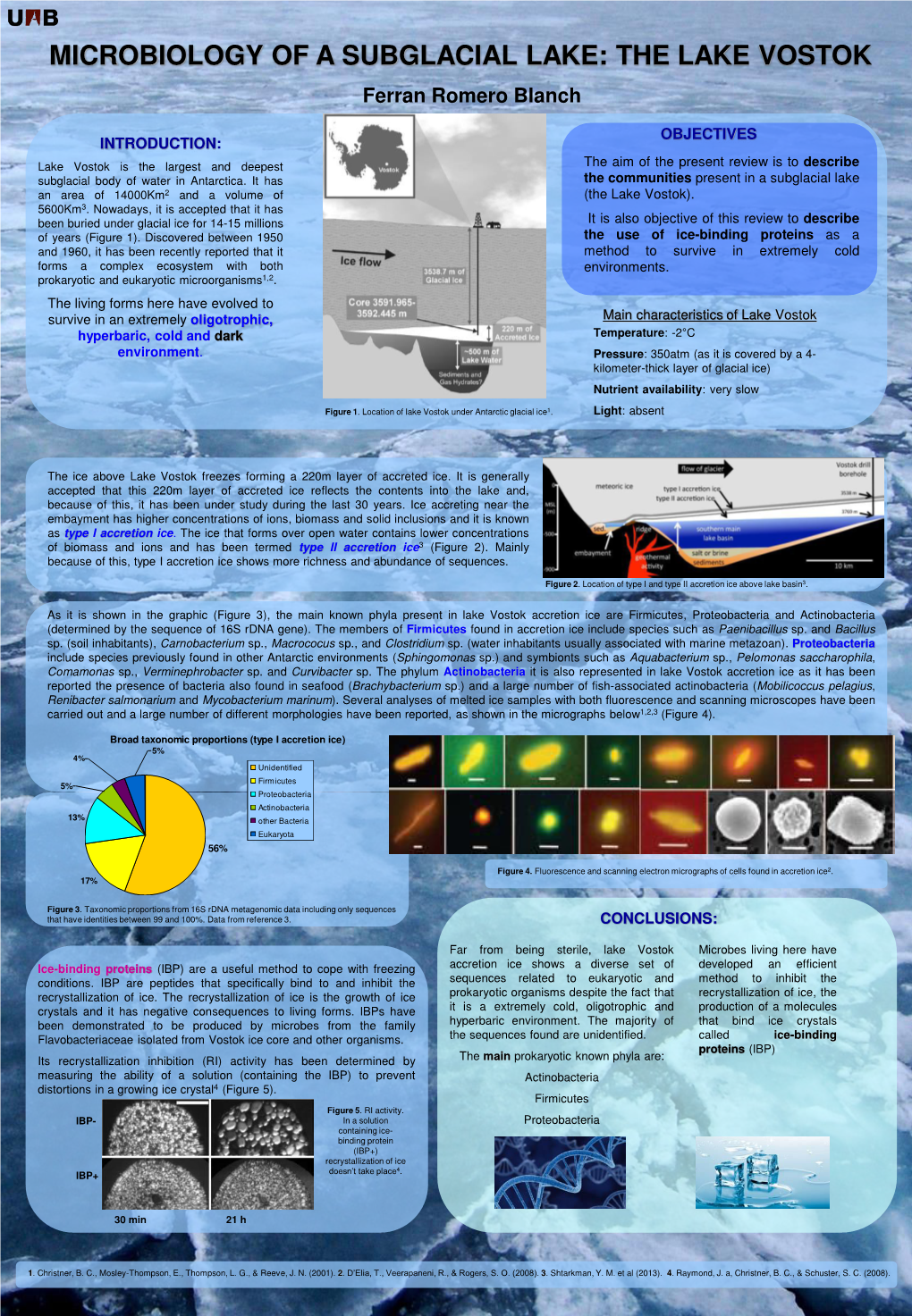 THE LAKE VOSTOK Ferran Romero Blanch