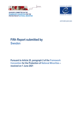 Fifth Report Submitted by Sweden