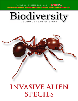 INVASIVE ALIEN SPECIES the Importance of Taxonomy in Responses to Invasive Alien Species H