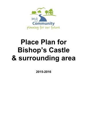 Place Plan for Bishop's Castle & Surrounding Area